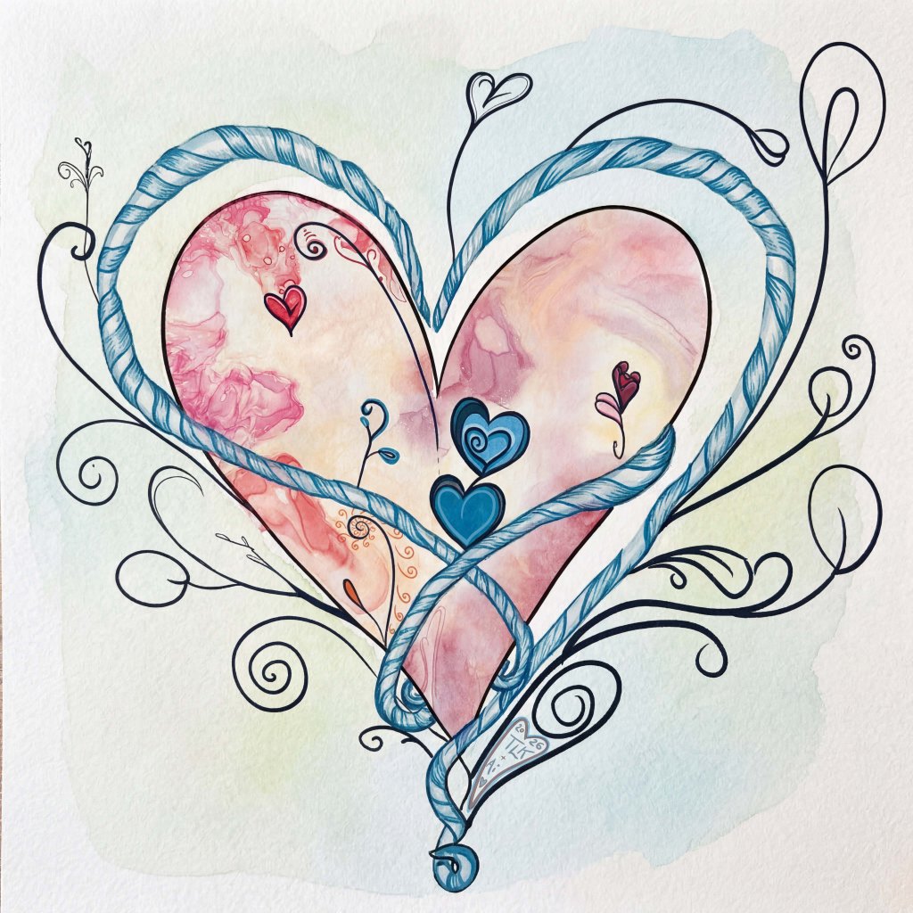 HeartWrap by me, with ribbon colors emphasized thru ai help. Saved at Dewey/700/fam/TLK/HeartWrap26ai20260322Lo